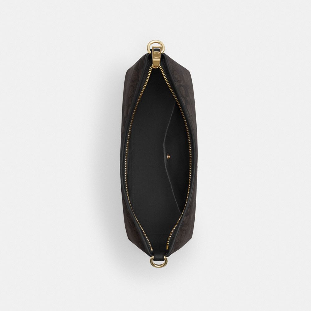LAUREL SHOULDER BAG IN SIGNATURE CANVAS