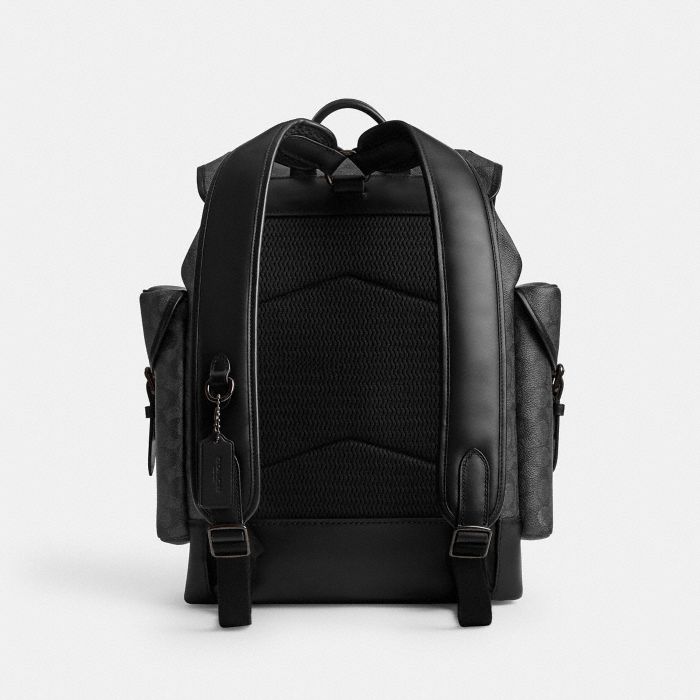 HITCH BACKPACK IN SIGNATURE CANVAS