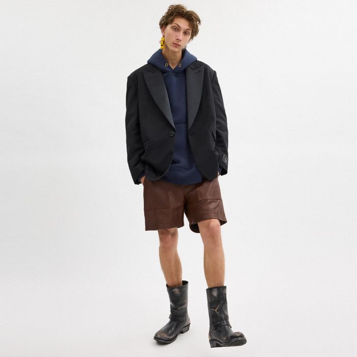 SINGLE BREASTED TUXEDO JACKET