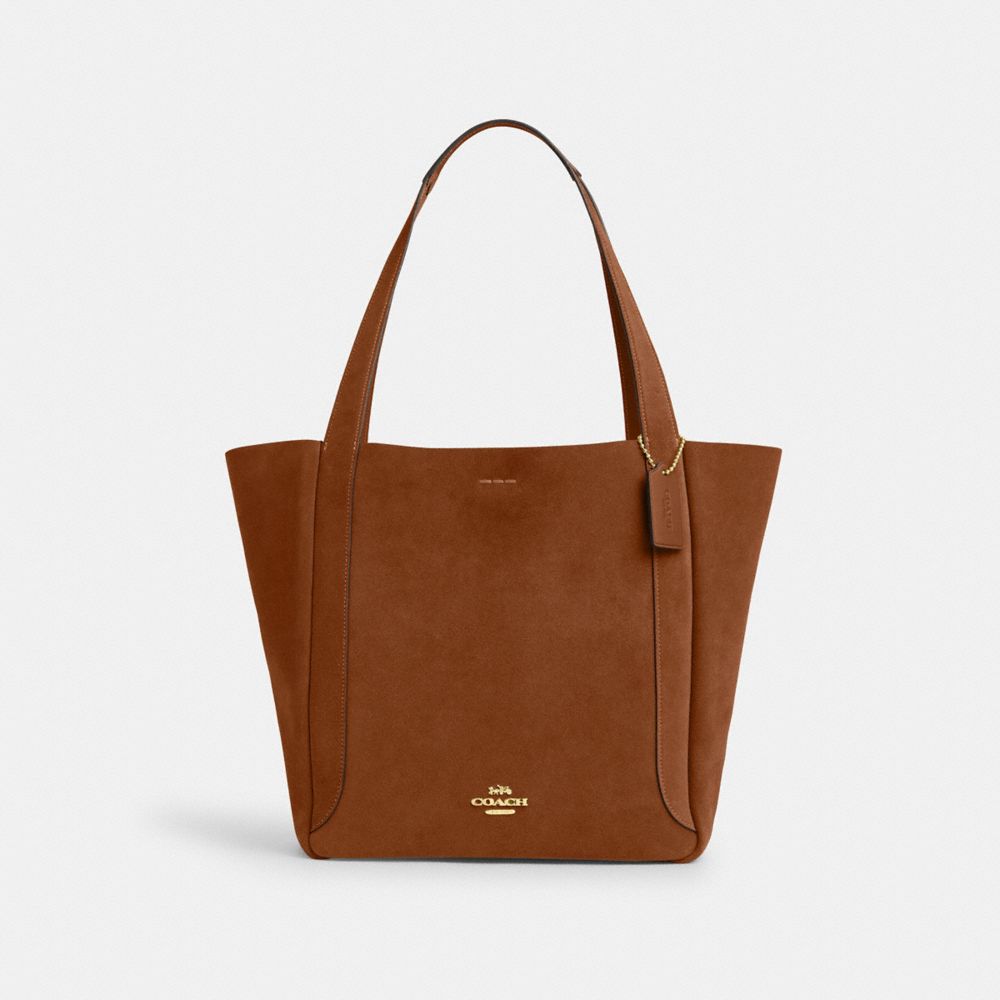 Hadley Tote Bag - CV998 - Gold/Sienna