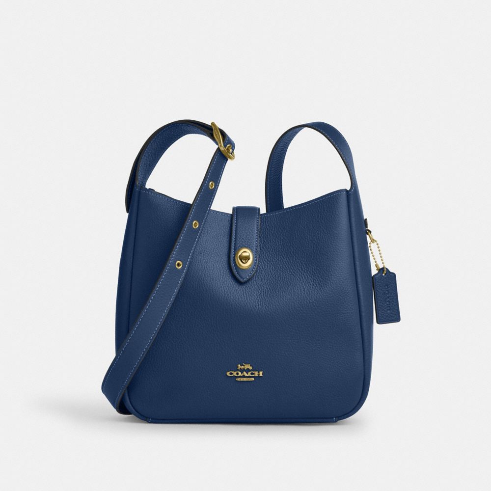 Hadley Convertible Crossbody Bag - CW002 - Gold/Deep Blue