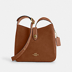 Hadley Convertible Crossbody Bag - CW004 - Gold/Sienna