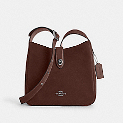Hadley Convertible Crossbody Bag - CW004 - Silver/Espresso