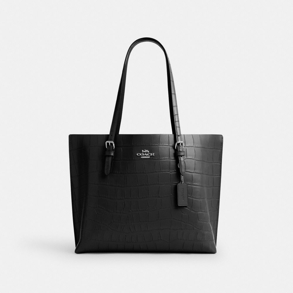 Mollie Tote Bag - CW018 - Silver/Black