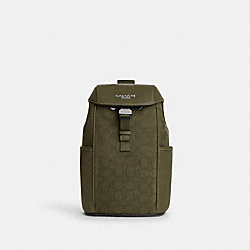 Racer Pack In Signature Jacquard - CW173 - Silver/Olive Drab/Olive Drab