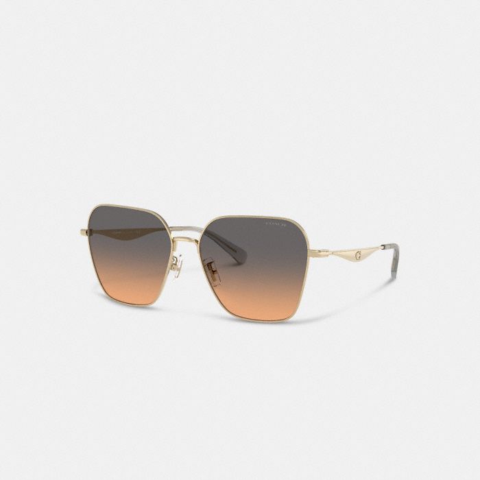 PILLOW TABBY METAL HEXAGON SUNGLASSES