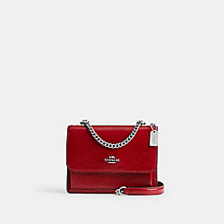 Mini Klare Crossbody Bag - CW205 - Silver/Red