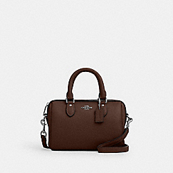 Mini Rowan Crossbody Bag - CW328 - Silver/Maple