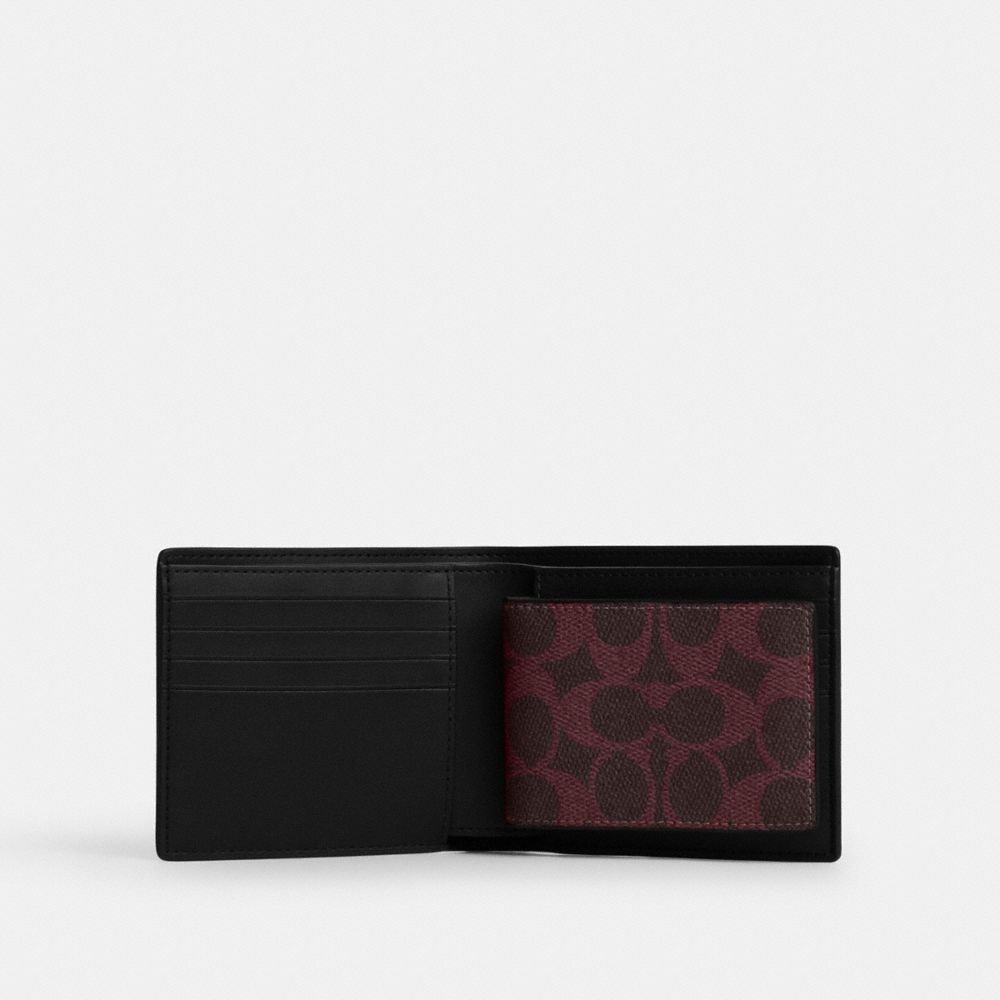 3-IN-1 WALLET IN SIGNATURE CANVAS
