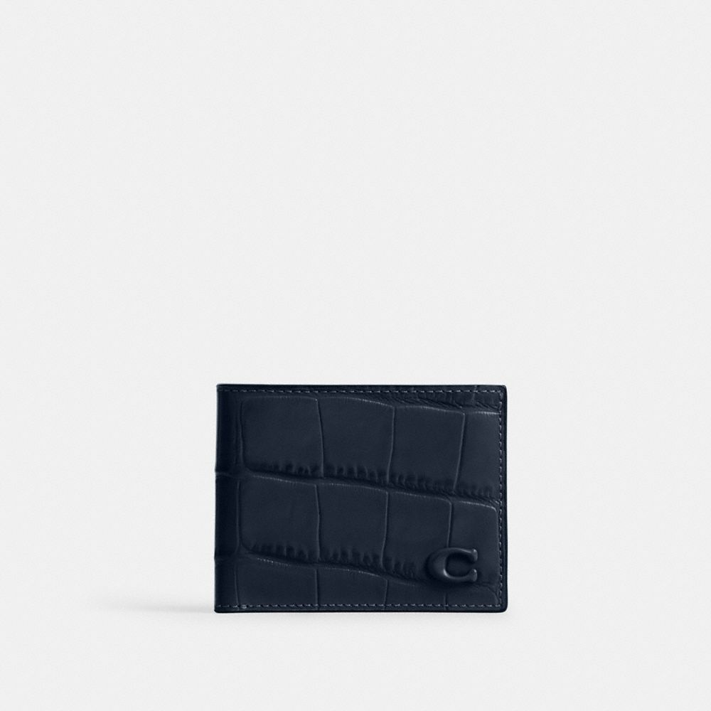 Slim Billfold Wallet - CW444 - Dark Navy