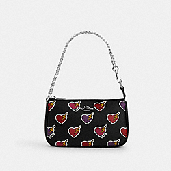 Nolita 19 With Heart Bolt Print - CW452 - Silver/Black Multi