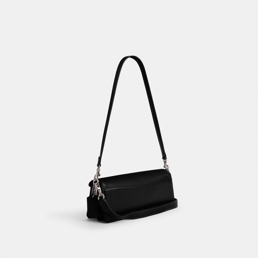 TABBY 28 水晶裝飾單肩手袋