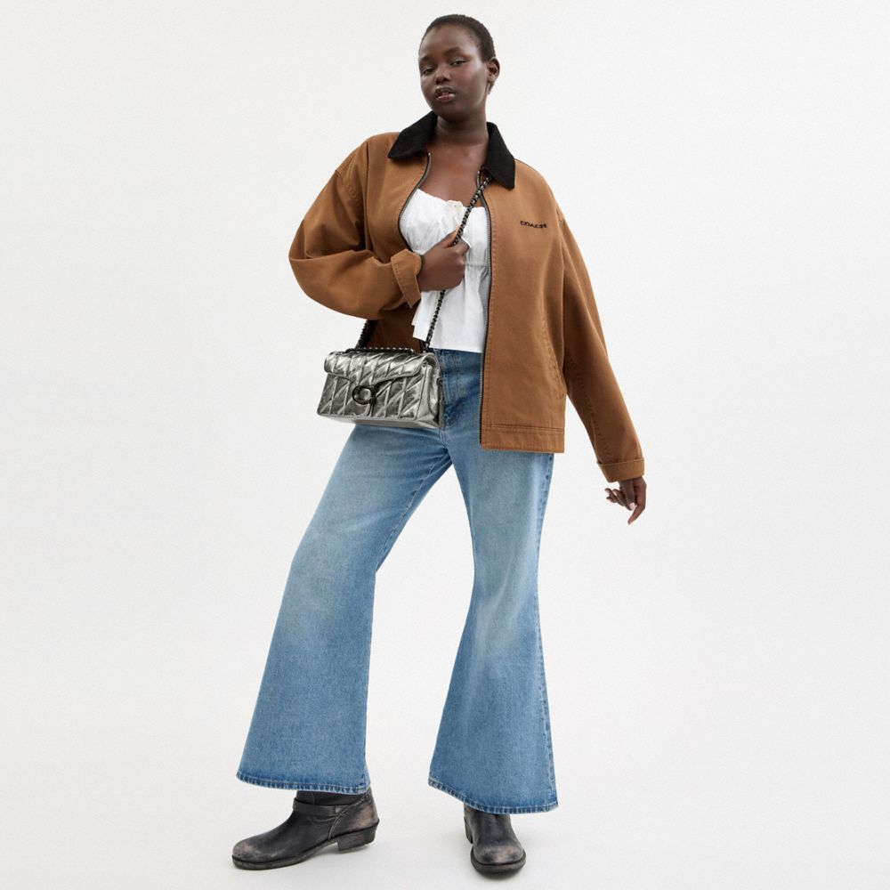 TABBY 26 絎縫單肩手袋