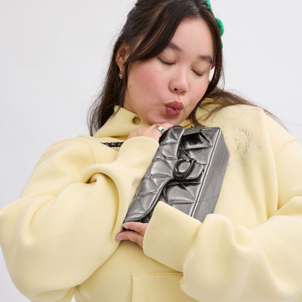 TABBY 20 絎縫單肩手袋