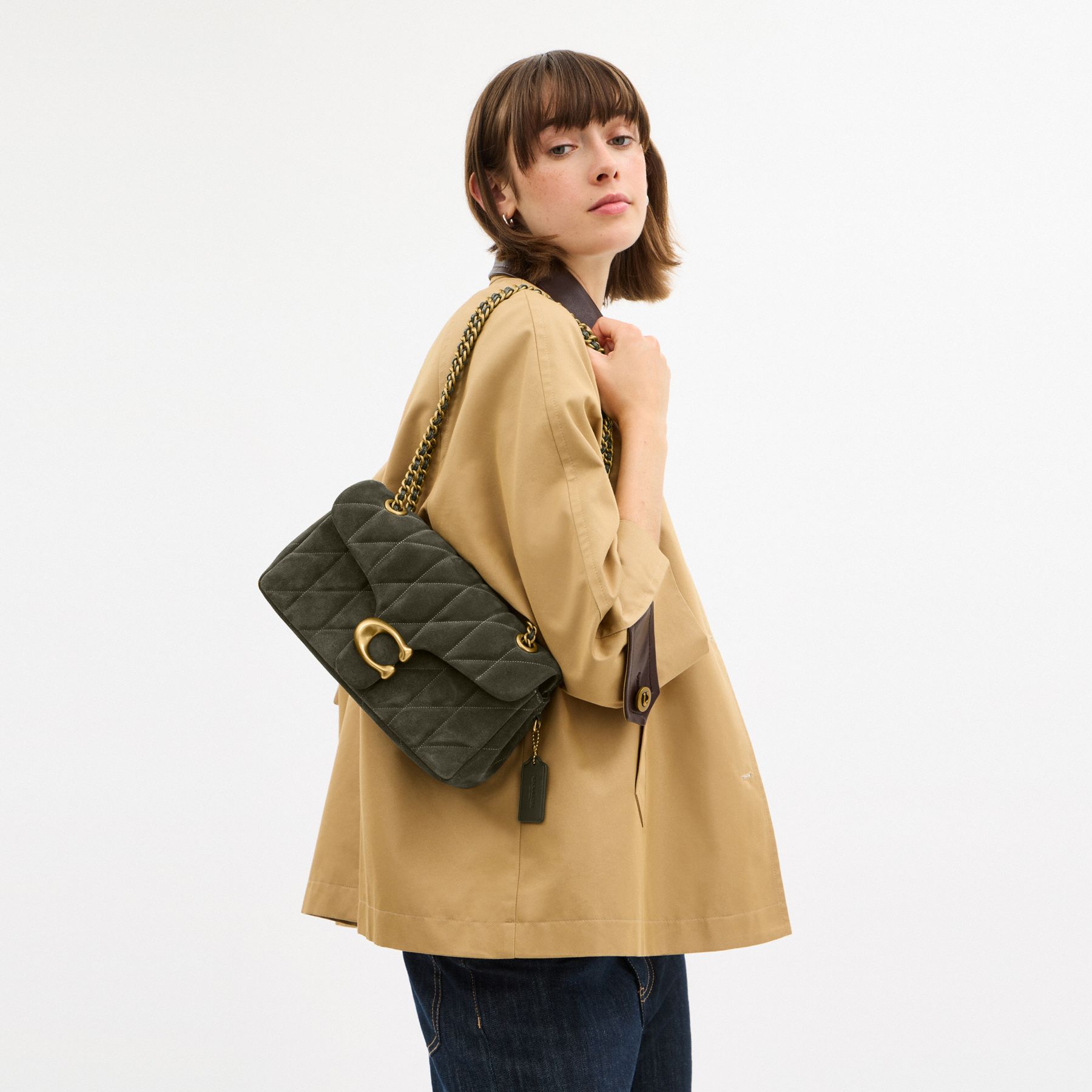 COACH 手袋 TABBY 26 絎縫單肩手袋| COACH 官方網站Official page