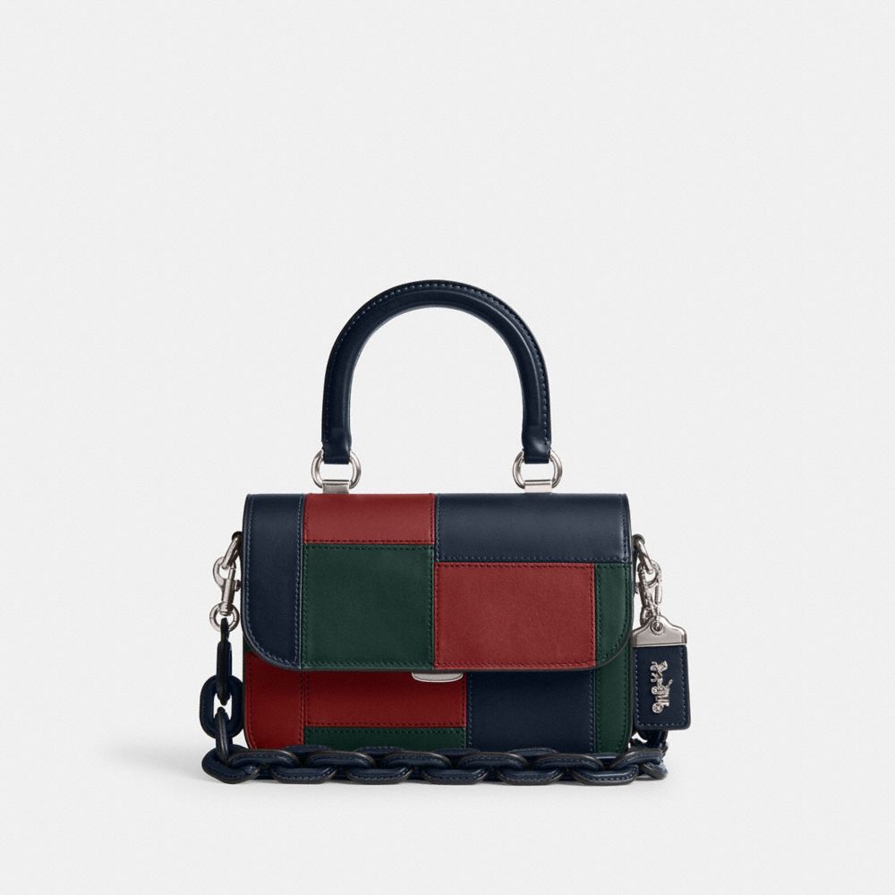 ROGUE TOP HANDLE BAG WITH PATCHWORK