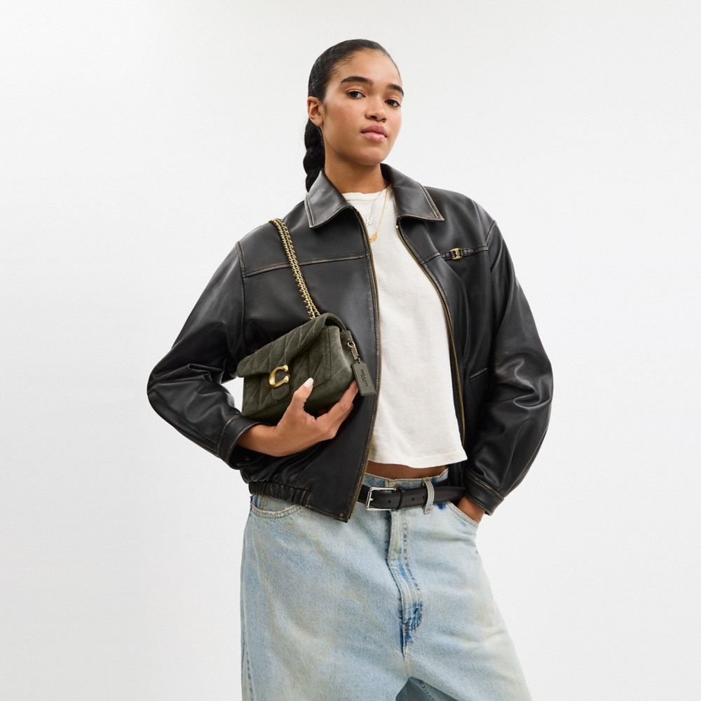 TABBY 20 絎縫單肩手袋