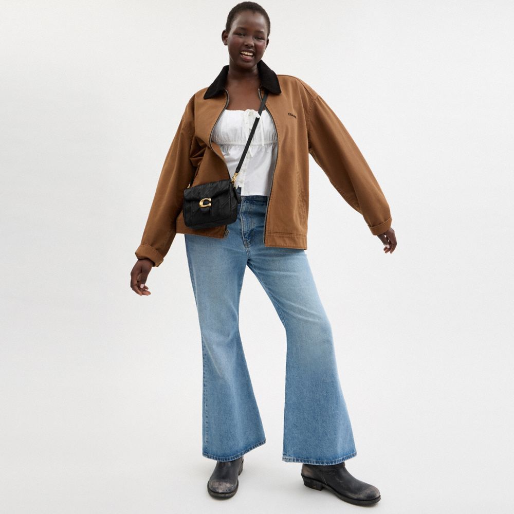 TIMES SQUARE TABBY SHOULDER BAG 17 WITH QUILTING