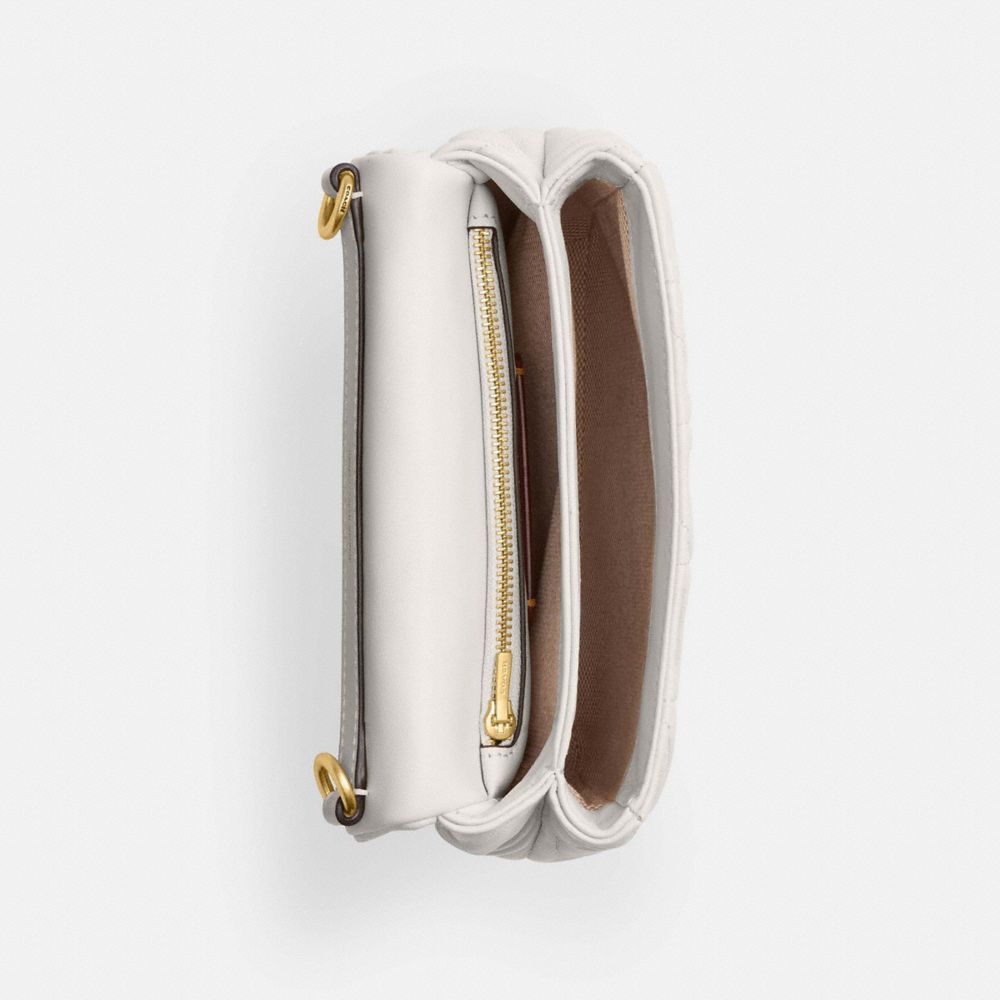 TIMES SQUARE TABBY SHOULDER BAG 17 WITH QUILTING-B4/CHALK