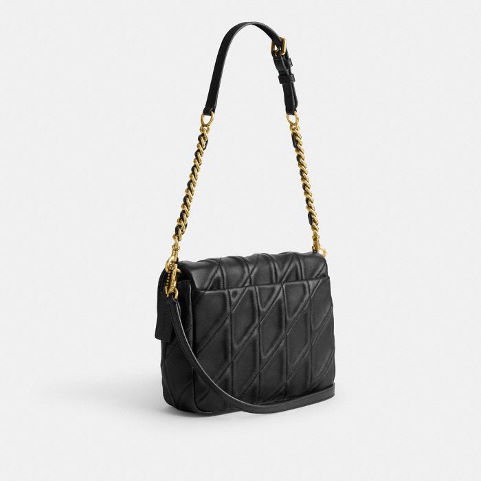 TIMES SQUARE TABBY SHOULDER BAG WITH QUILTING