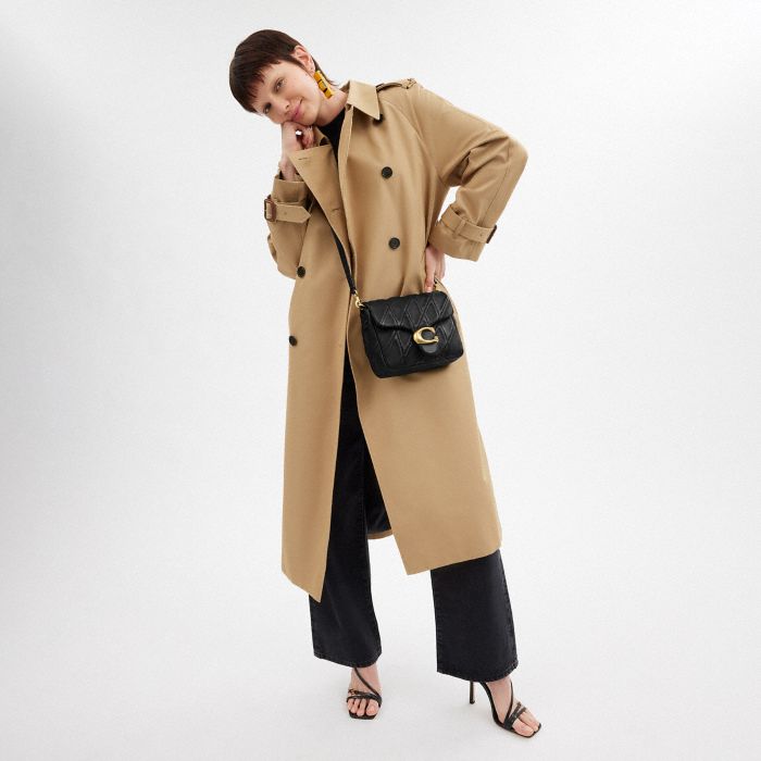 TIMES SQUARE TABBY 絎縫單肩手袋| COACH 官方網站Official page