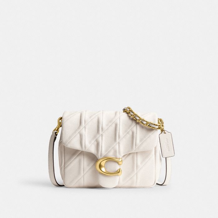 TIMES SQUARE TABBY SHOULDER BAG WITH QUILTING