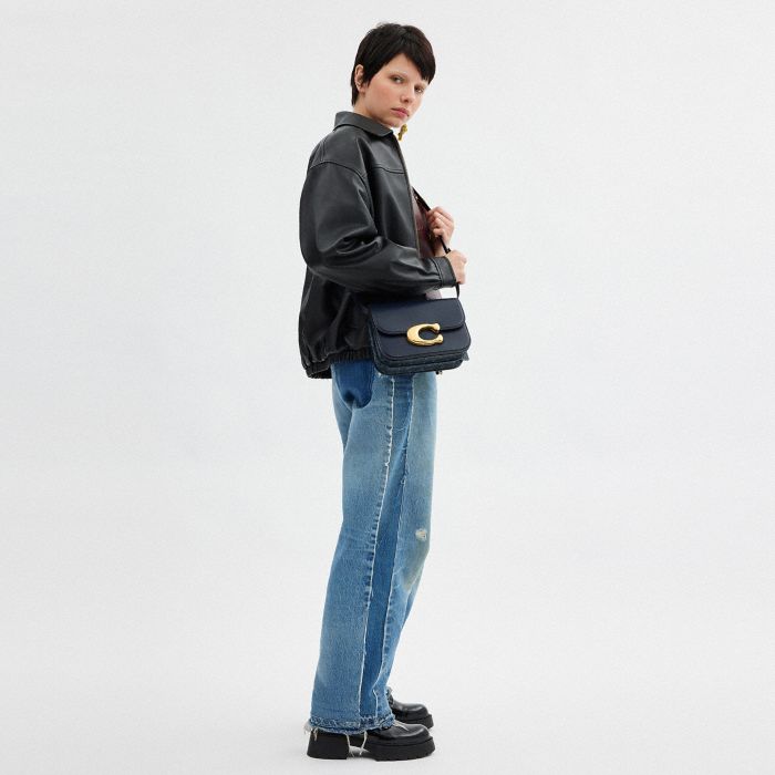 IDOL BAG WITH SNAKESKIN DETAIL