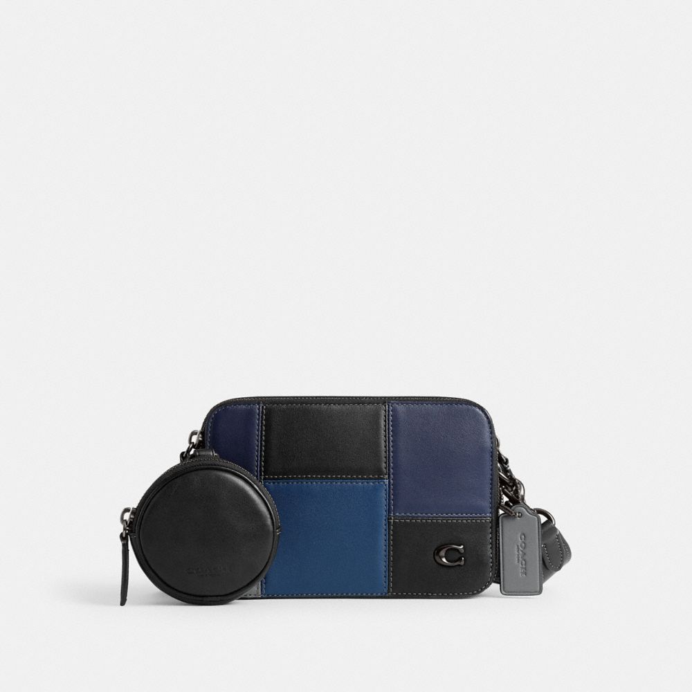 Charter Crossbody Bag 19 With Patchwork - CW672 - Black