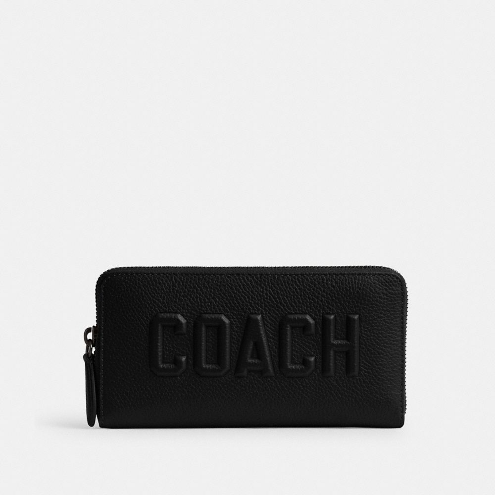 ACCORDION WALLET WITH COACH GRAPHIC