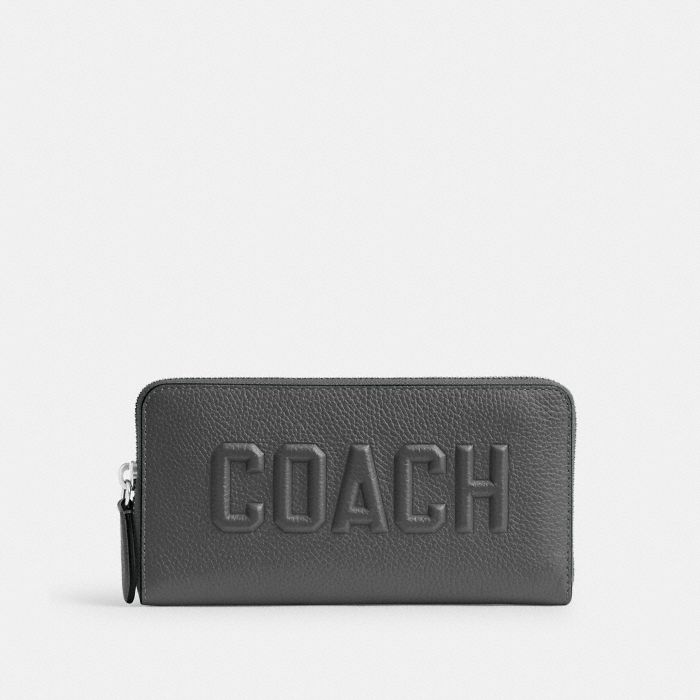 ACCORDION WALLET WITH COACH GRAPHIC