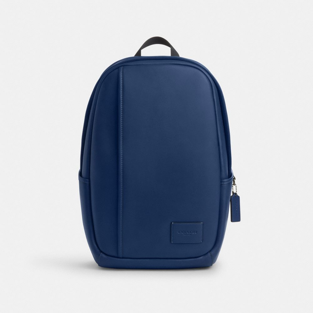 COACH CW863 Edge Backpack Gunmetal/Deep Blue
