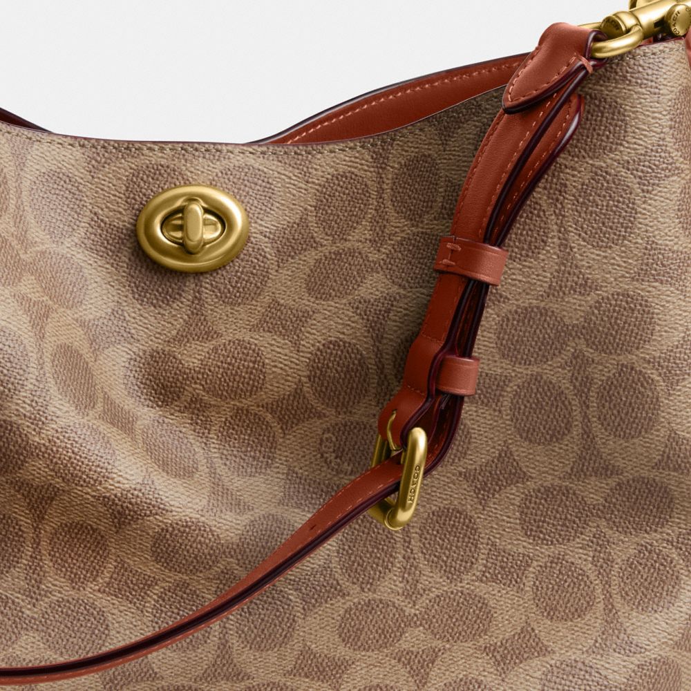 WILLOW 經典 SIGNATURE 帆布柔軟水桶包