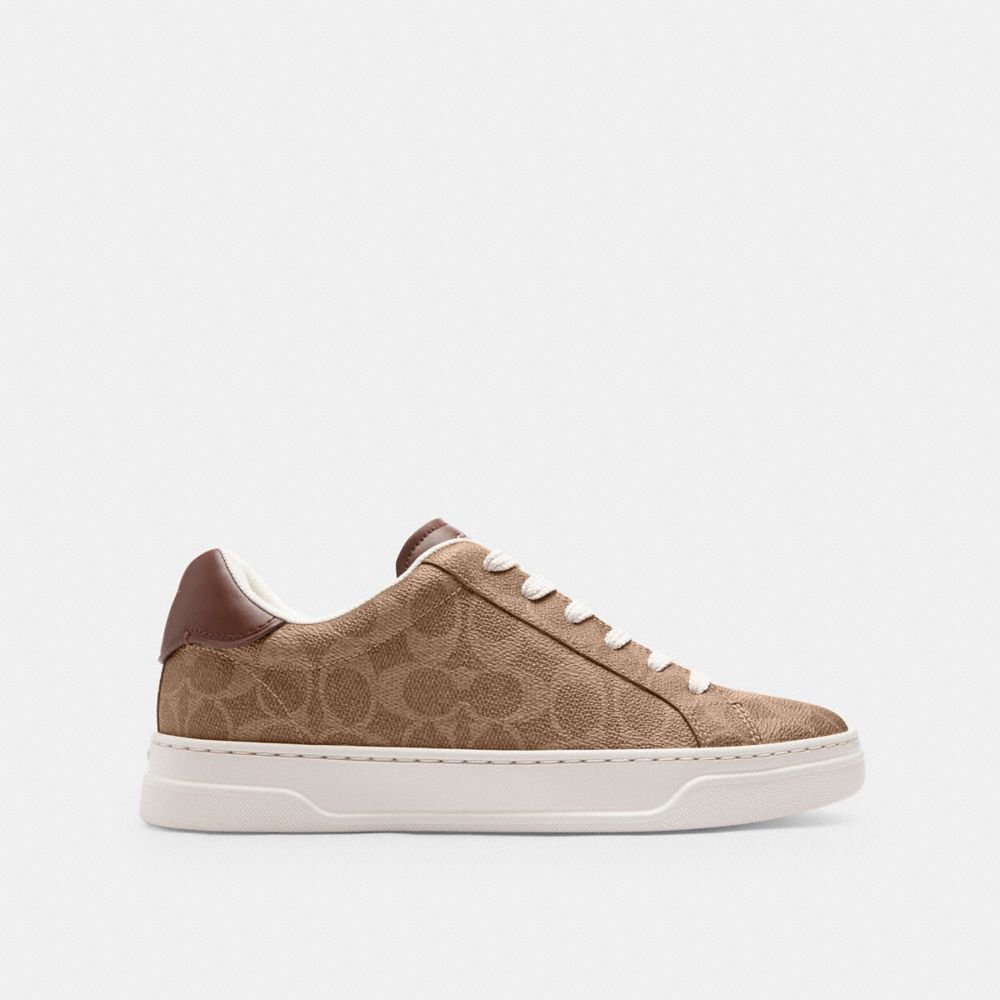 HIGH LINE SNEAKER IN SIGNATURE CANVAS