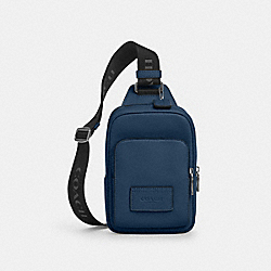 Racer Sling Pack - CX071 - Silver/Dark Denim
