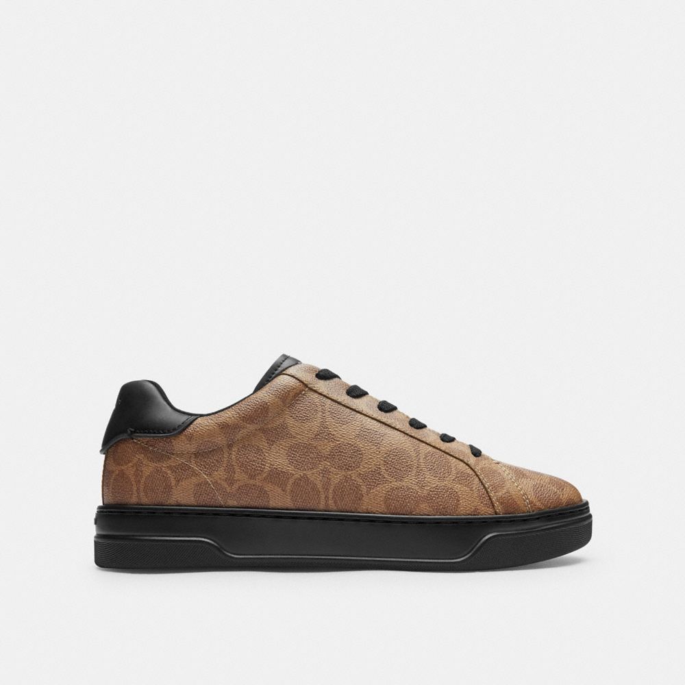 HIGH LINE SNEAKER IN SIGNATURE CANVAS