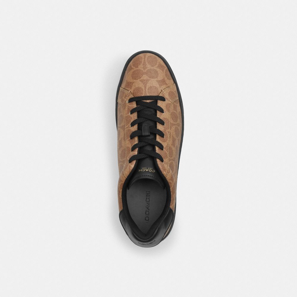 HIGH LINE SNEAKER IN SIGNATURE CANVAS