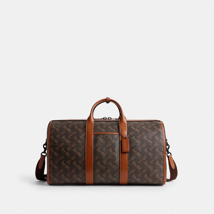 GOTHAM DUFFLE BAG 45 WITH HORSE AND CARRIAGE PRINT