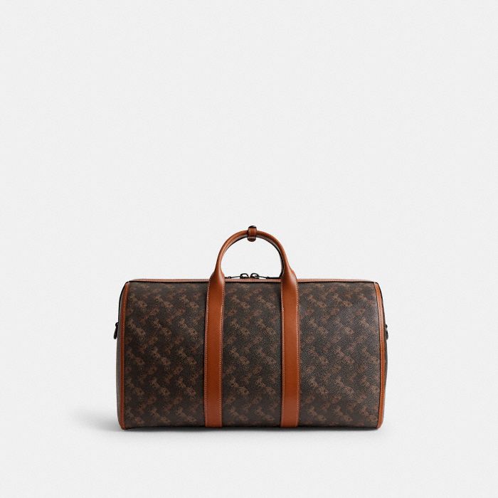 GOTHAM DUFFLE BAG 45 WITH HORSE AND CARRIAGE PRINT