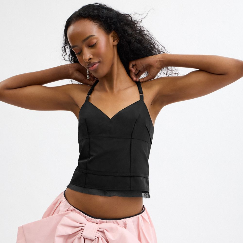 TAFFETA TOP