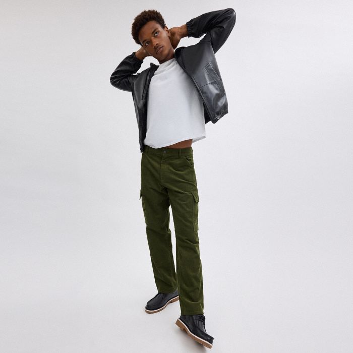 CORDUROY CARGO PANTS