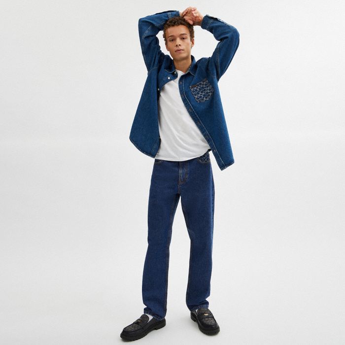 TAPERED JEANS
