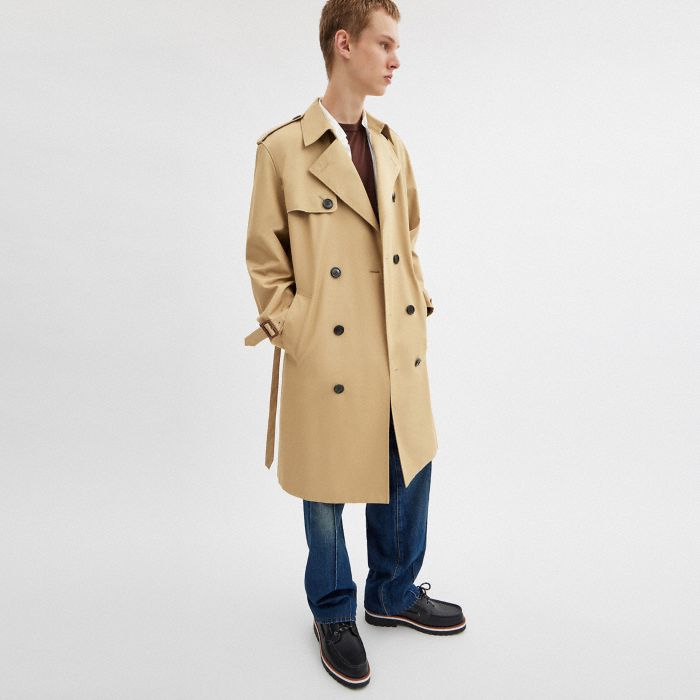 RELAXED TRENCH COAT