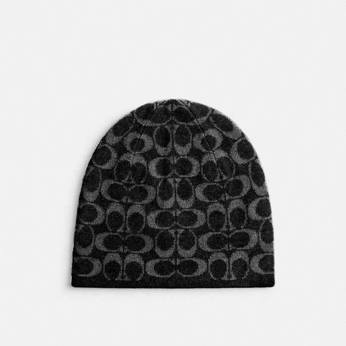 REVERSIBLE SIGNATURE BEANIE