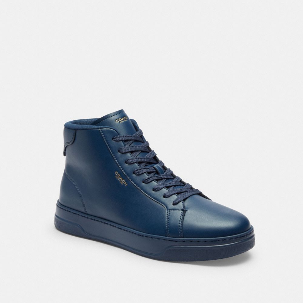 High Line High Top Sneaker - CY058 - Deep Blue