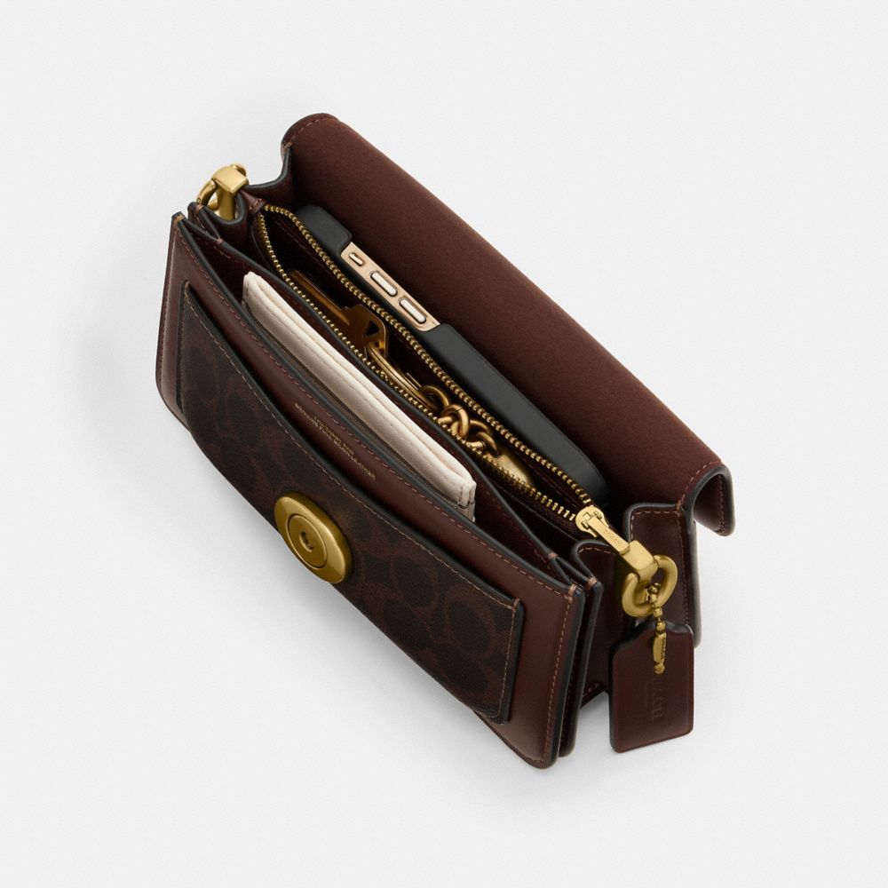 TABBY SHOULDER BAG 20 IN SIGNATURE CANVAS