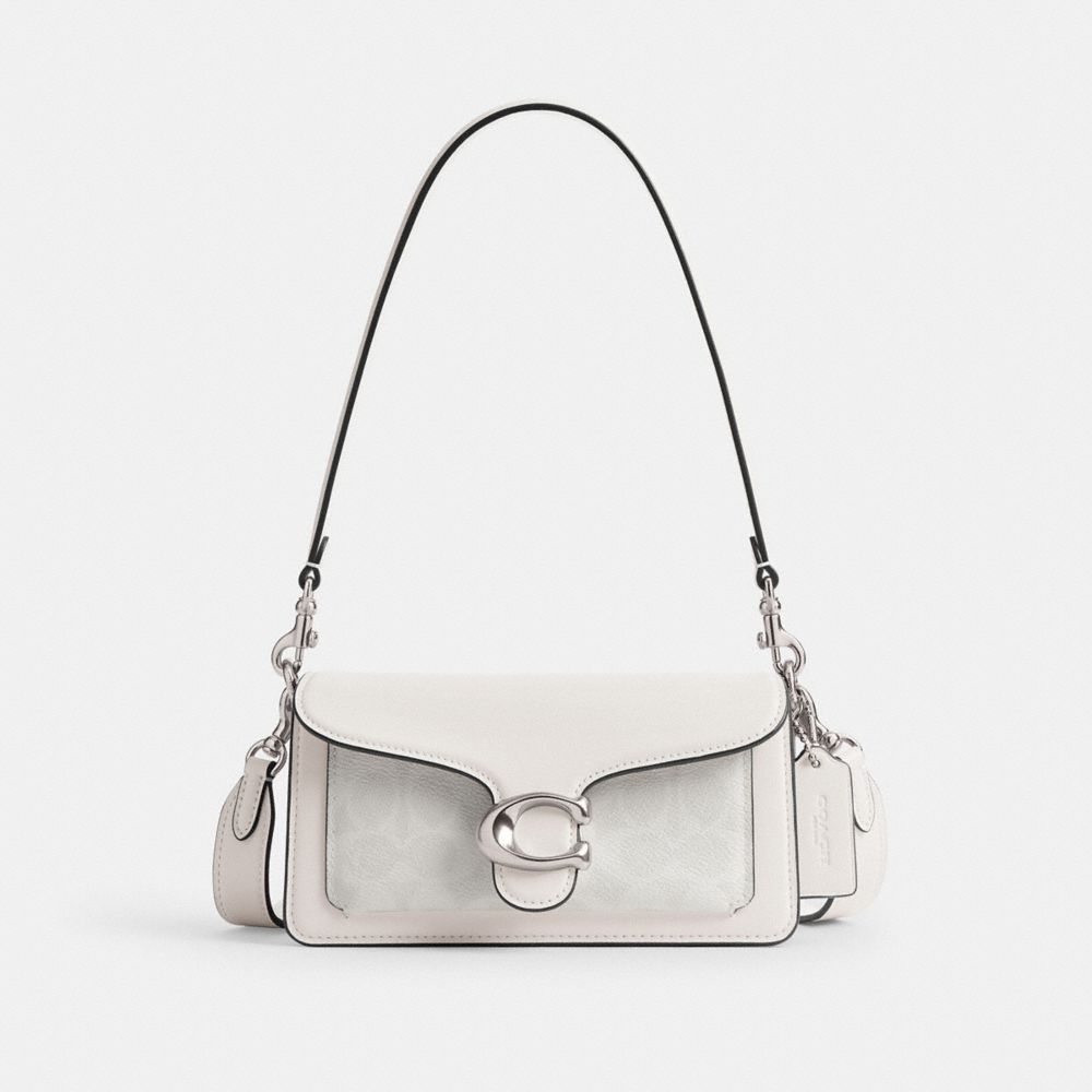 TABBY SHOULDER BAG 20 IN SIGNATURE CANVAS