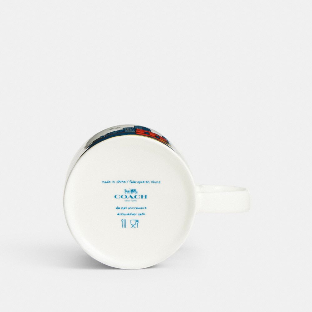 節慶風格布魯克林大橋馬克杯