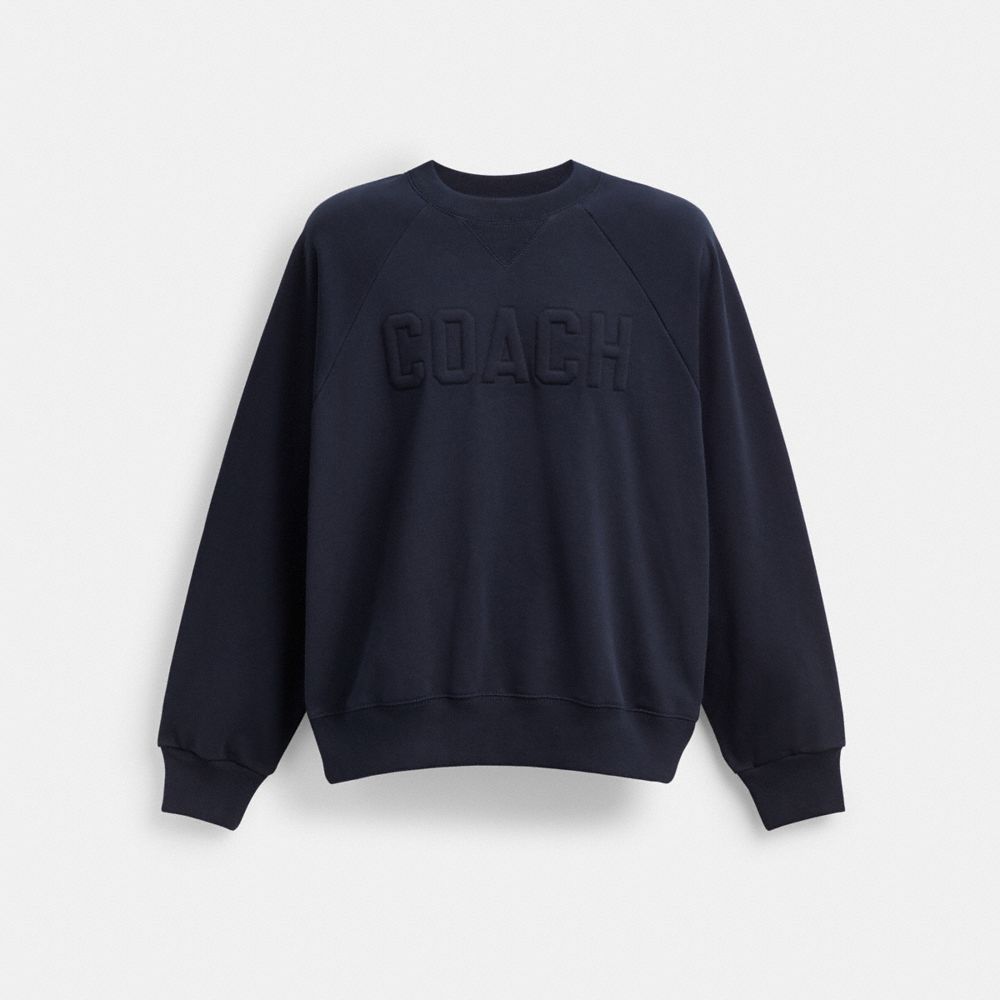 [Sale] 디보스드 라글란 크루넥 스웨트셔츠 image number 0