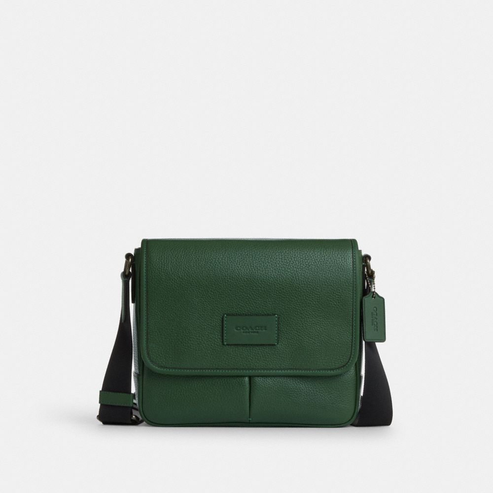 COACH CY798 Sprint Map Bag 25 QB/HUNTER GREEN