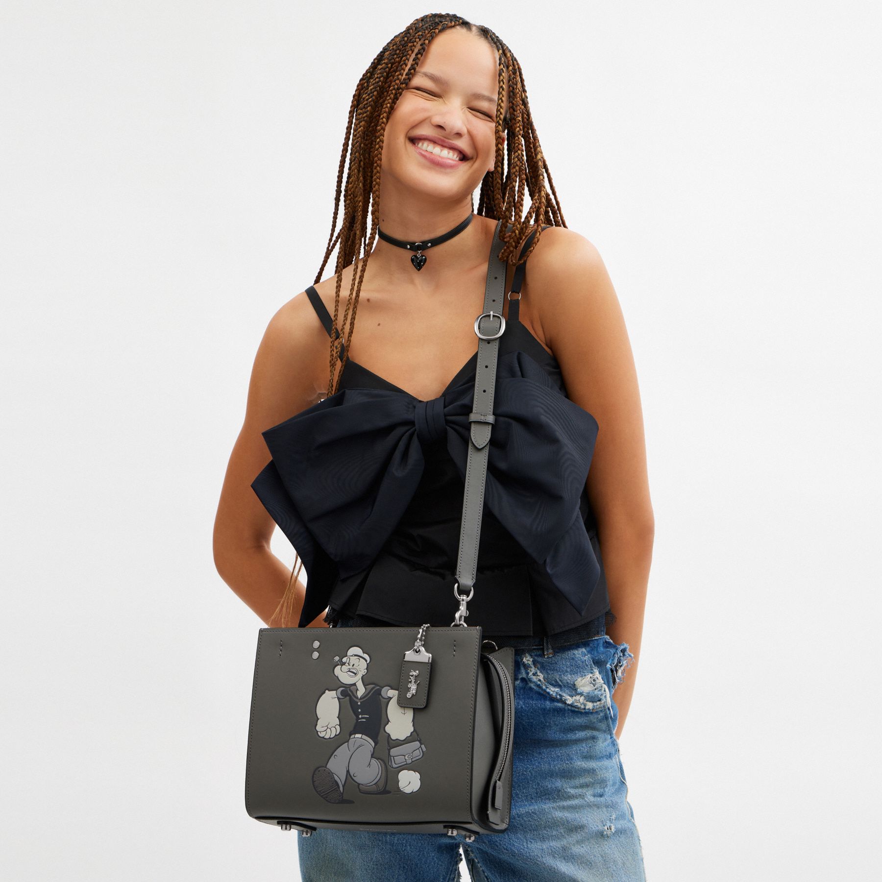 COACH X POPEYE ROGUE 25 手袋| COACH 官方網站Official page